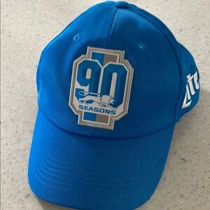 Detroit Lions Blue 90 Seasons Cap